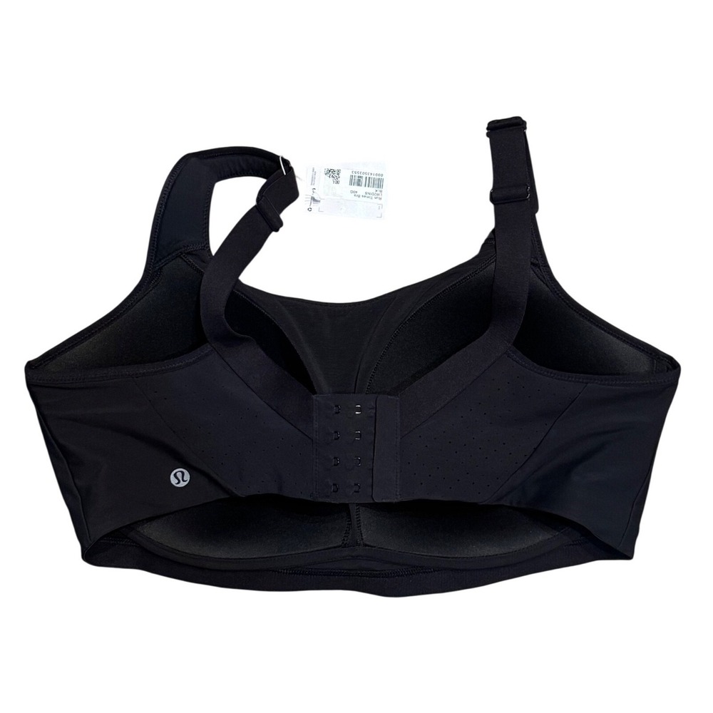 Lululemon Run Times Bra Black High Support Running Sports‎ Bra 40G NEW - Picture 6 of 6